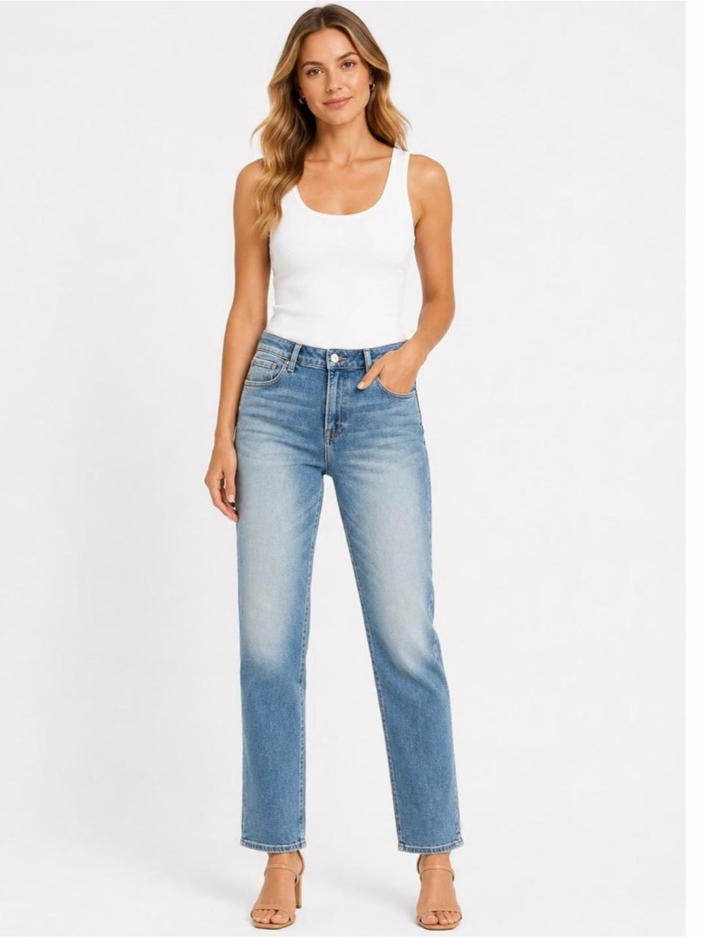 Driftwood Audrey Straight Jeans